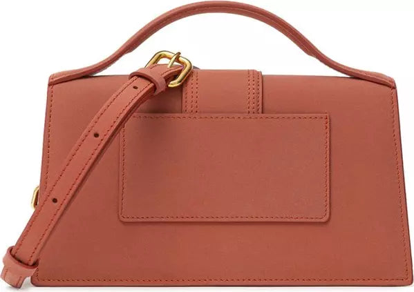 RED LEATHER HANDBAG