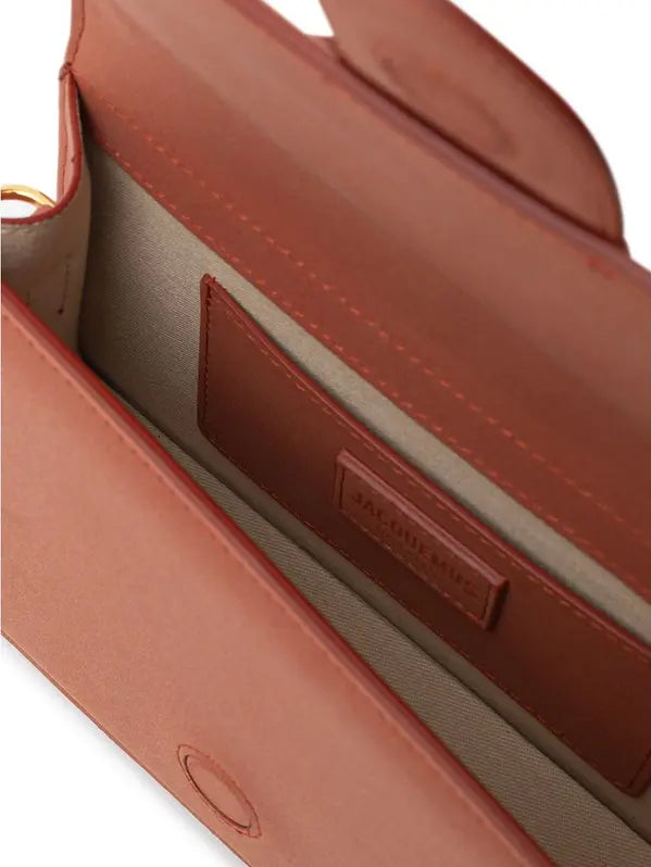 RED LEATHER HANDBAG