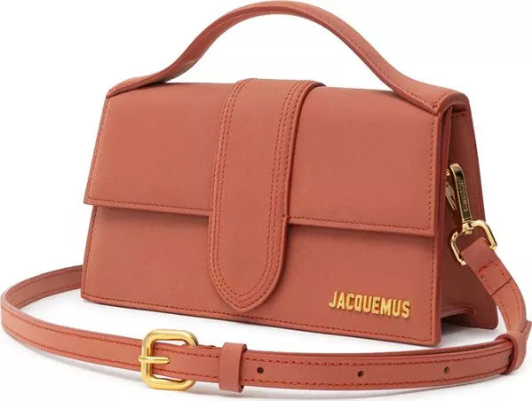 RED LEATHER HANDBAG