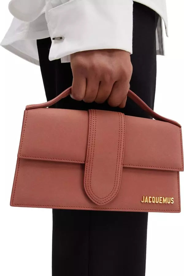 RED LEATHER HANDBAG