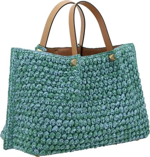 RAFFIA TOTE BAG