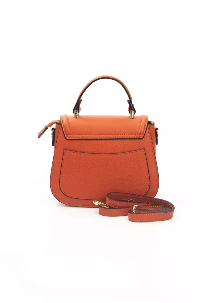 Red Cowhide Handbag