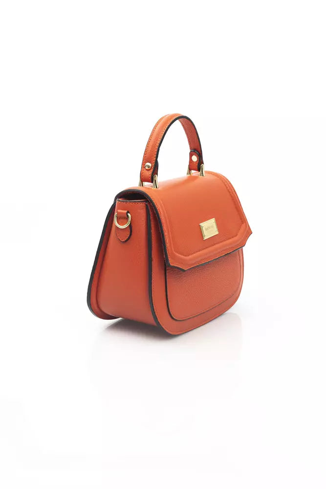 Red Cowhide Handbag