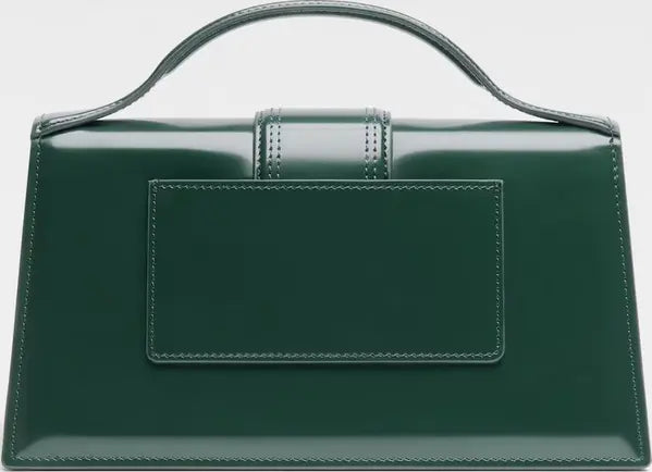 GREEN LEATHER CROSSBODY BAG