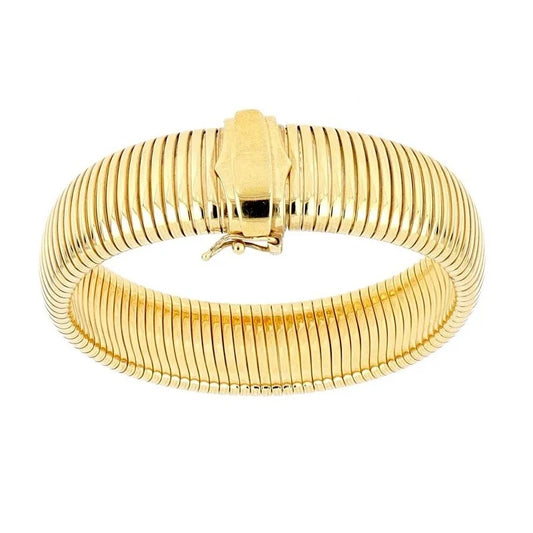 "Golden Tubo Gas Bangle