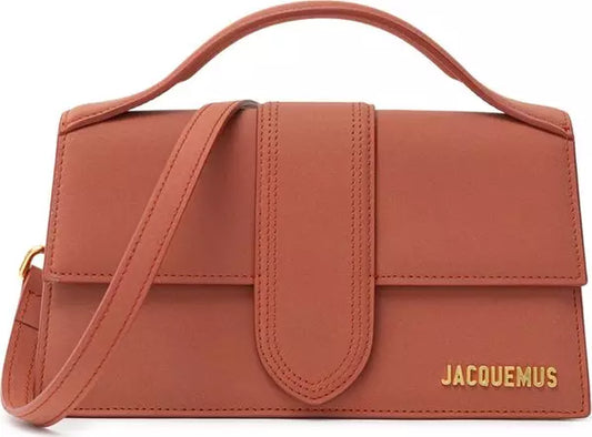 RED LEATHER HANDBAG