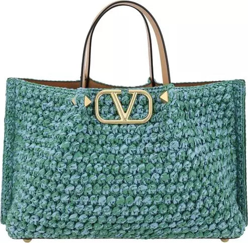 RAFFIA TOTE BAG